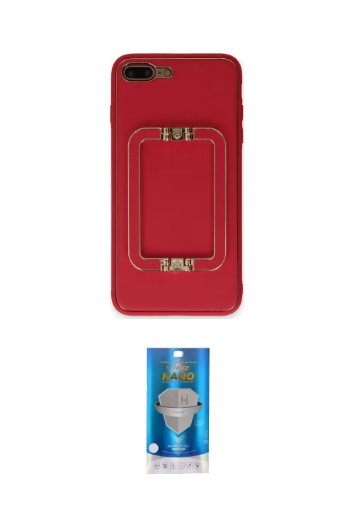 ieg™ iPhone 7 Plus Kılıf Kozmos Minimal Prime - Şeffaf Royal Nano Ekran Koruyucu