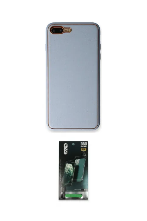 ieg™ iPhone 7 Plus Kılıf Yadigar Klasik - Şeffaf 360 Full Body Arka Koruyucu