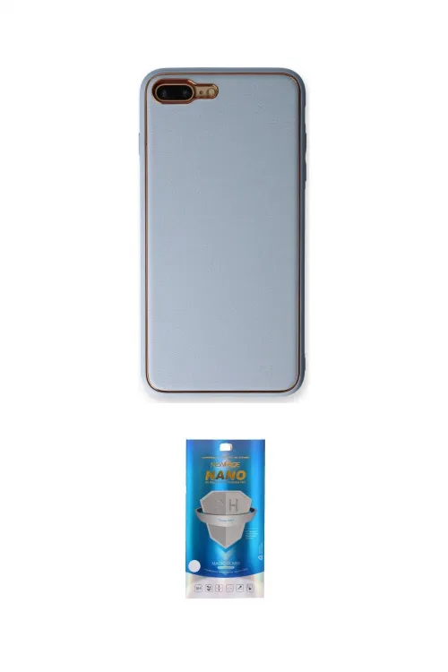 ieg™ iPhone 7 Plus Kılıf Yadigar Klasik - Şeffaf Royal Nano Ekran Koruyucu