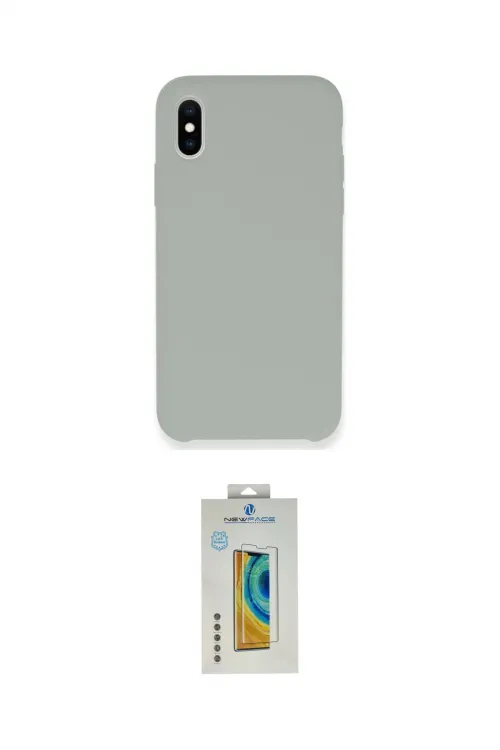 ieg™ iPhone XS Max Kılıf Zirve Modern Özel Seri - Siyah Polymer Nano Ekran Koruyucu