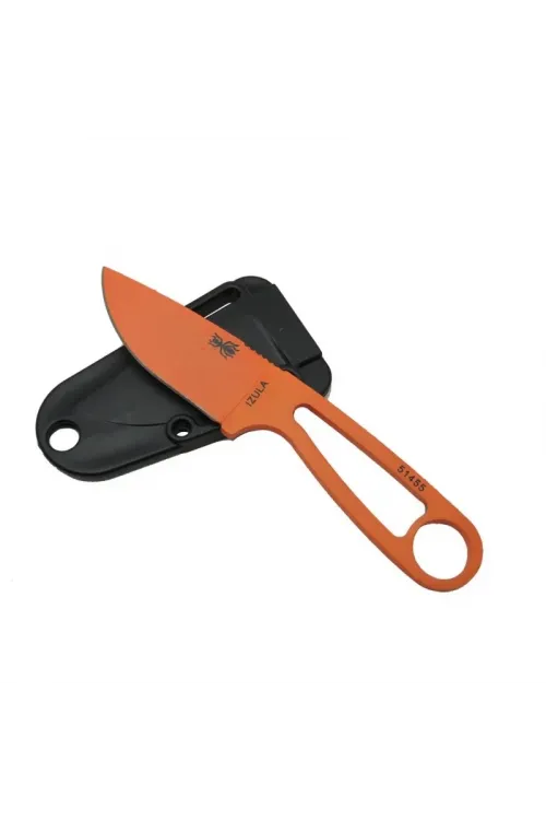 ieg™ İzula Esee 51455ORG Turuncu Kamp Bıçağı 16 cm - Komple Metal, Plastik Kılıflı