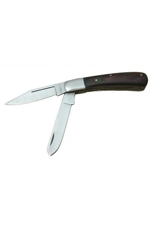 ieg™ K-29 Falkon Çiftli Çakı 14 cm - Ahşap Sap, Manuel