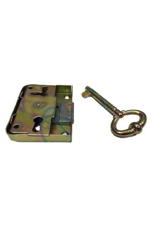 Kapazlama, Mobilya Kilidi 6x4x1 cm - 12 Adet