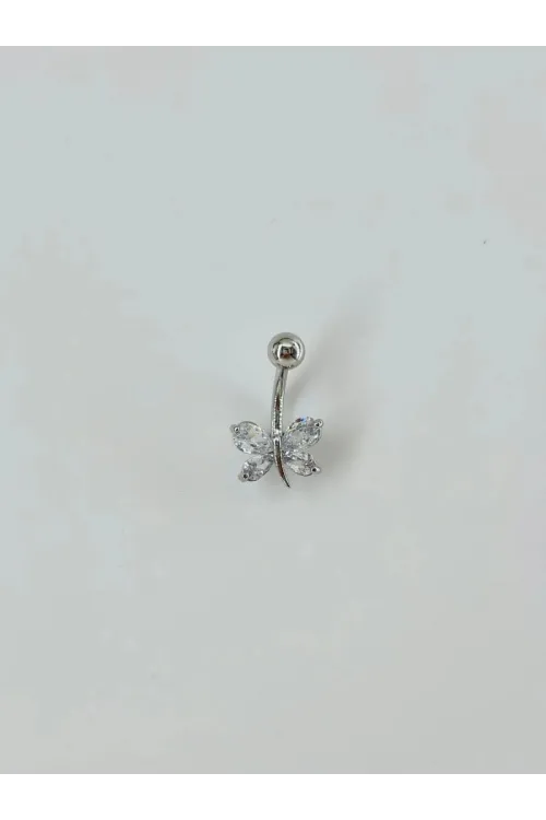 IEG - Kelebek Detaylı Göbek Piercing