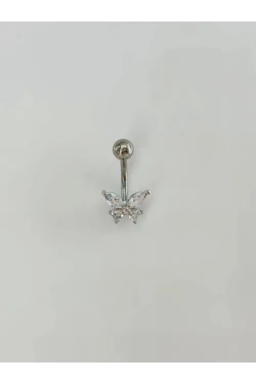 IEG - Kelebek Detaylı Göbek Piercing