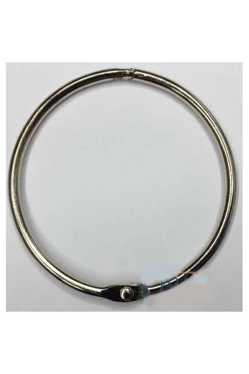 Kilitli Yuvarlak Halka, 5cm - 100 Adet