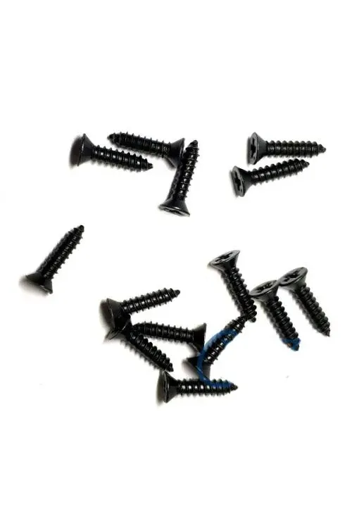 ieg™ Klips, Menteşe, Ayak, Ağaç, Sunta Vidası 2,2x9,5mm - Siyah 1000 Adet