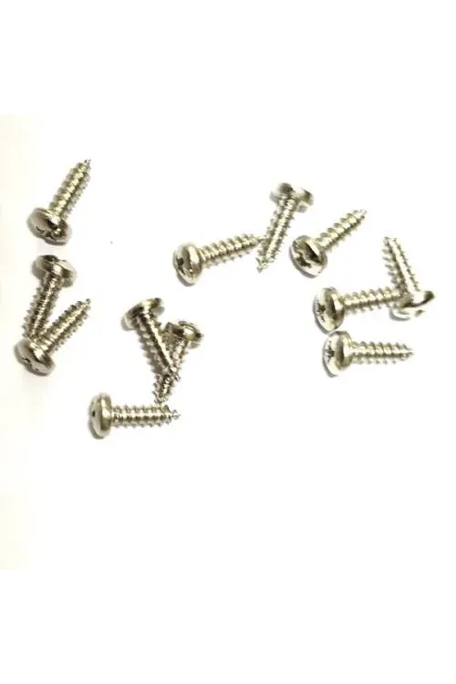 ieg™ Klips, Menteşe, Ayak, Ysb Sac Vidası - 2,9x9,5mm Nikel, 100 Adet