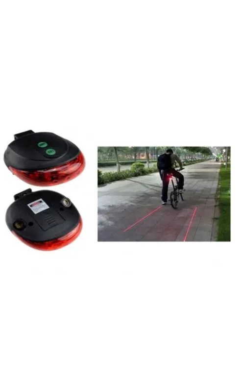 ieg™ Lazer Güvenlik Şeritli Bisiklet Stop Lambası