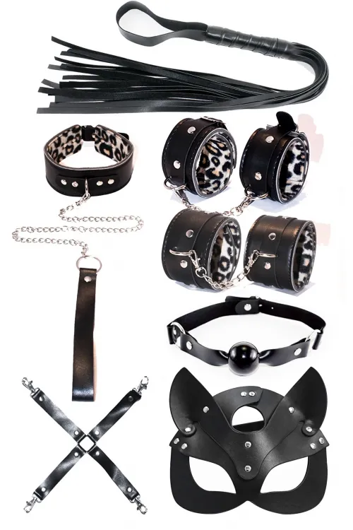 ieg™ Leopar Desenli Fantezi Set