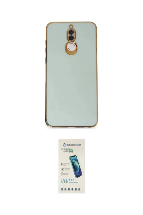 ieg™ Mate 10 Lite Kılıf Yankı Serisi - Şeffaf Pasifik Cam Ekran Koruyucu