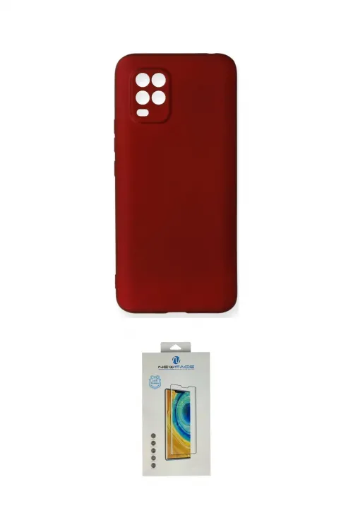 ieg™ Mi 10 Lite Kılıf Kozmos Yansıma Özel Seri - Şeffaf Polymer Nano Ekran Koruyucu