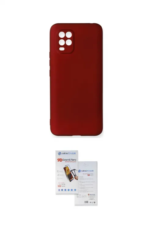 ieg™ Mi 10 Lite Kılıf Kozmos Yansıma Özel Seri - Siyah Seramik Nano Ekran Koruyucu