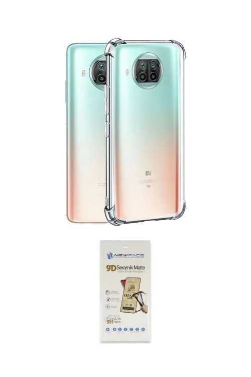 ieg™ Mi 10T Lite Kılıf İz Form Prime - Siyah Mat Seramik Nano Ekran Koruyucu