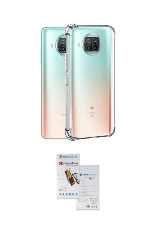 ieg™ Mi 10T Lite Kılıf İz Form Prime - Siyah Seramik Nano Ekran Koruyucu
