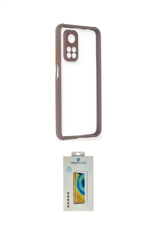 ieg™ Mi 10T Pro Kılıf Nova Asil Özel Seri - Şeffaf Polymer Nano Ekran Koruyucu