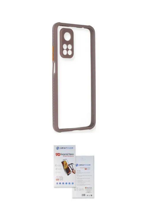ieg™ Mi 10T Pro Kılıf Nova Asil Özel Seri - Siyah Seramik Nano Ekran Koruyucu