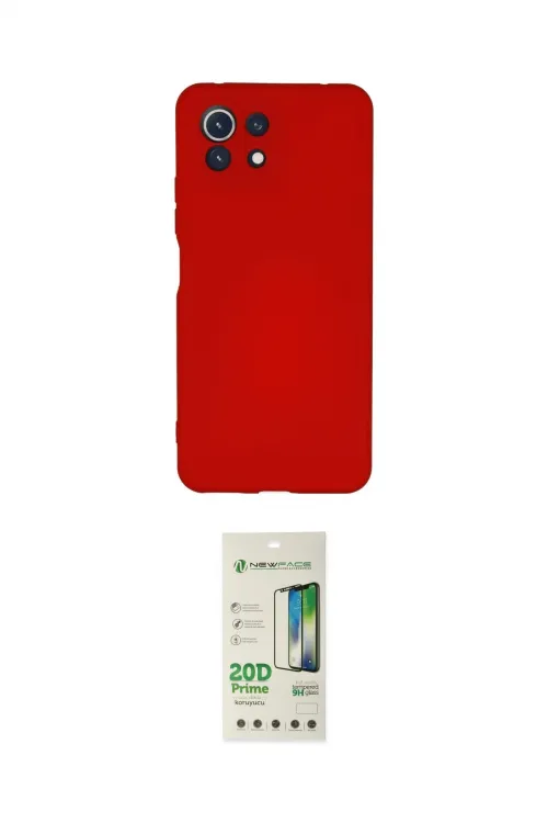 ieg™ Mİ 11 Lite Kılıf Ahenk Serisi - Siyah 20D Premium Cam Ekran Koruyucu