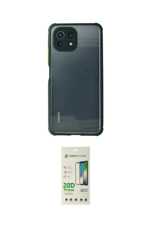 ieg™ Mİ 11 Lite Kılıf Nova Asil Özel Seri - Siyah 20D Premium Cam Ekran Koruyucu