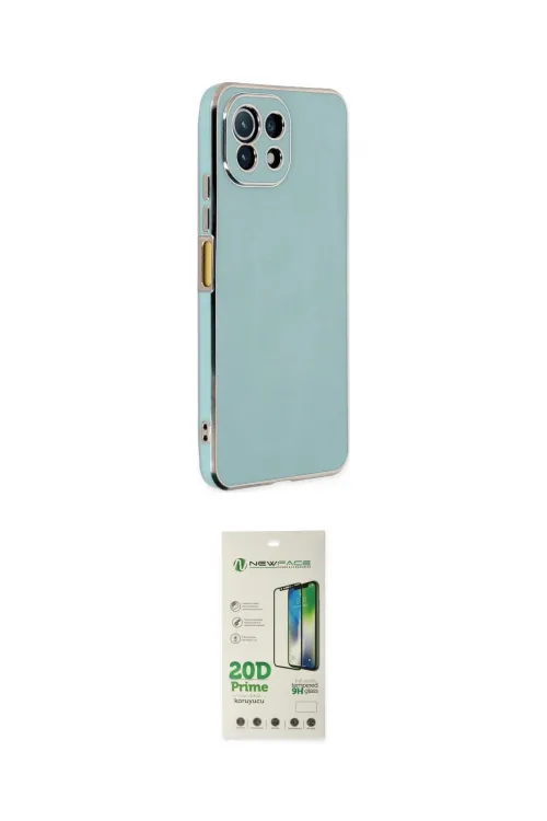 ieg™ Mİ 11 Lite Kılıf Yankı Serisi - Siyah 20D Premium Cam Ekran Koruyucu