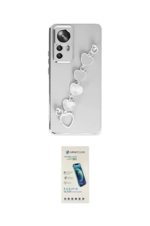 ieg™ Mi 12T Pro Kılıf Nova Işık Prime - Şeffaf Pasifik Cam Ekran Koruyucu