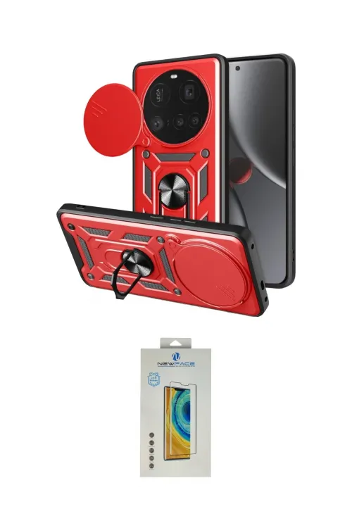 ieg™ Mi 15 Ultra Kılıf Ahenk Klasik - Siyah Polymer Nano Ekran Koruyucu