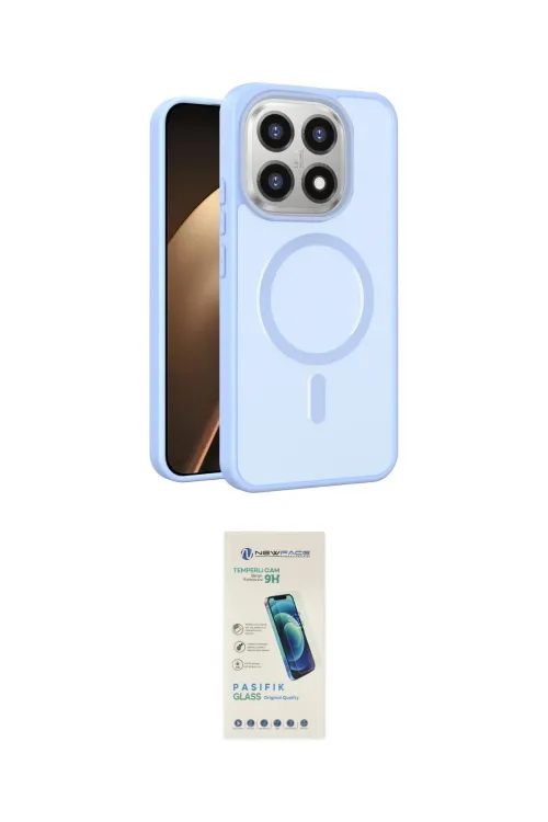 ieg™ Mi 15T Kılıf Siluet Minimal Prime - Şeffaf Pasifik Cam Ekran Koruyucu