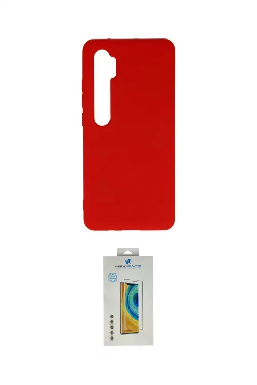 ieg™ Mi Note 10 Lite Kılıf Ahenk Serisi - Şeffaf Polymer Nano Ekran Koruyucu