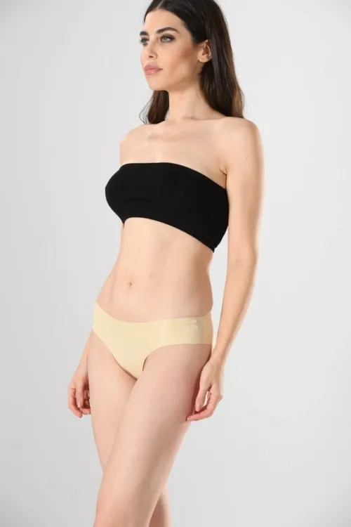 ieg™ Miss fit 12583 Lazer Kesim Silikonlu Slip