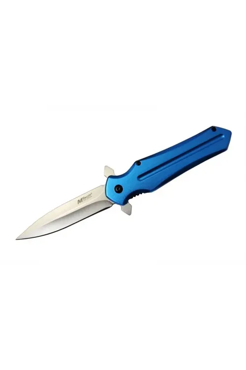 ieg™ Mtech 4224 Mavi Kamp Çakı 21cm- Yarı Otomatik, Kemerlikli