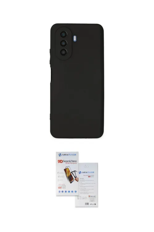 ieg™ Nova Y70 Kılıf Kozmos Yansıma Özel Seri - Siyah Seramik Nano Ekran Koruyucu