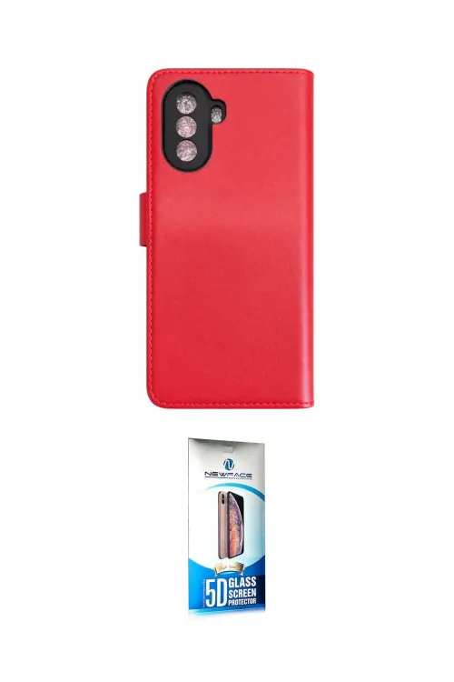 ieg™ Nova Y70 Kılıf Siluet Işık Serisi - Siyah 5D Eko Cam Ekran Koruyucu
