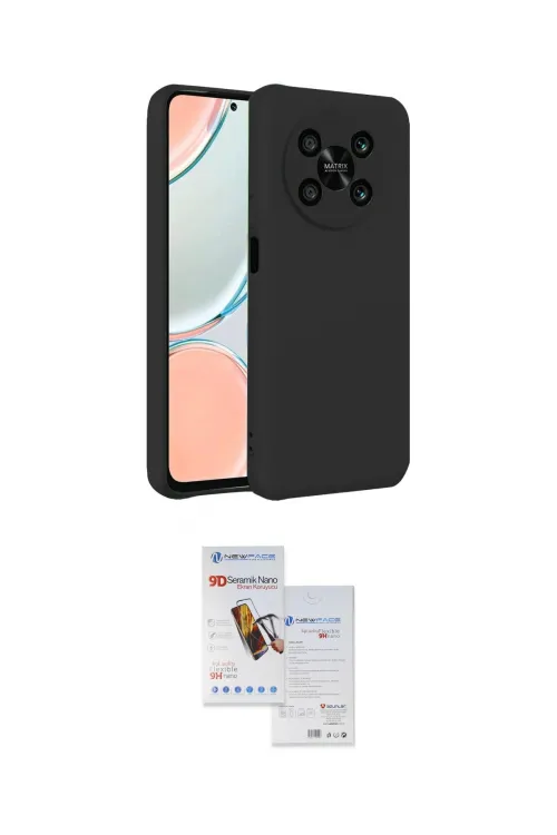 ieg™ Nova Y90 Kılıf Kozmos Yansıma Özel Seri - Siyah Seramik Nano Ekran Koruyucu
