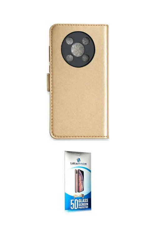 ieg™ Nova Y90 Kılıf Siluet Işık Serisi - Siyah 5D Eko Cam Ekran Koruyucu