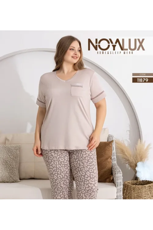 ieg™ Noyalux 11879 Kadın Kısa Kol Pijama Takımı