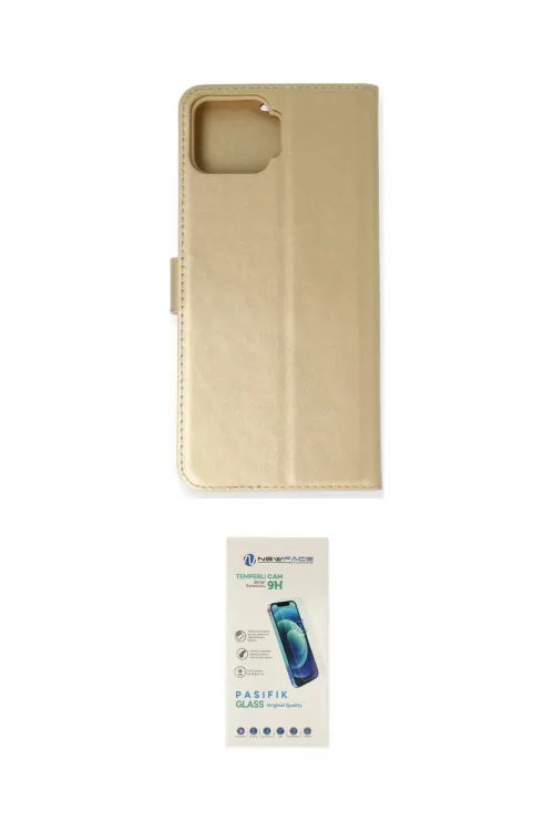 ieg™ Oppo A73 Kılıf Siluet Işık Serisi - Şeffaf Pasifik Cam Ekran Koruyucu
