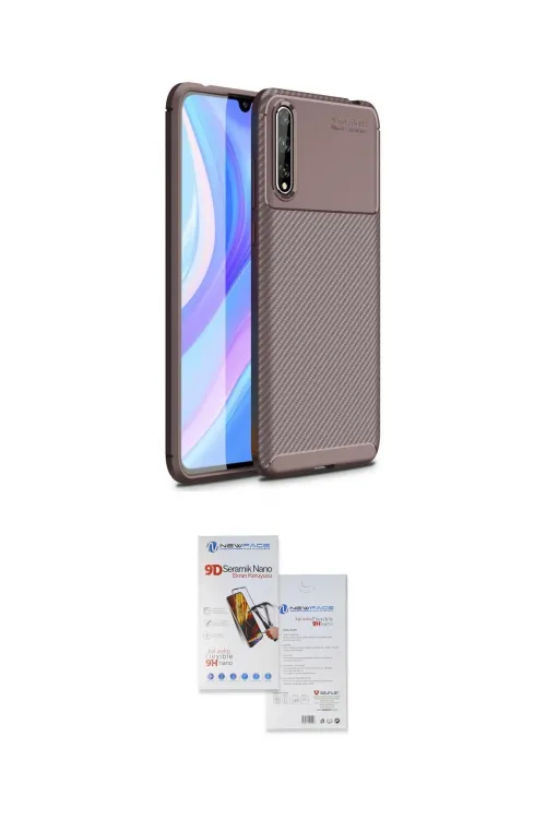 ieg™ P Smart S Kılıf Eksen Form Prime - Siyah Seramik Nano Ekran Koruyucu
