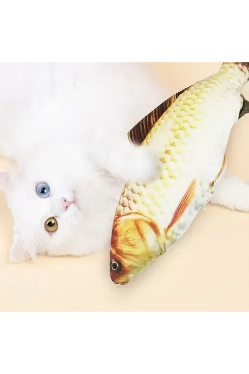 Peluş Balık Kedi Oyuncağı