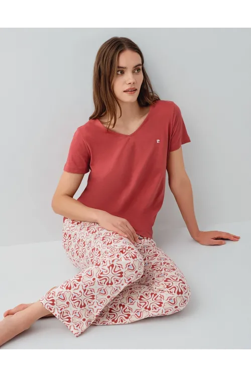 ieg™ Pierre Cardin 9195-X Kadın Kısa Kol Pijama Takımı