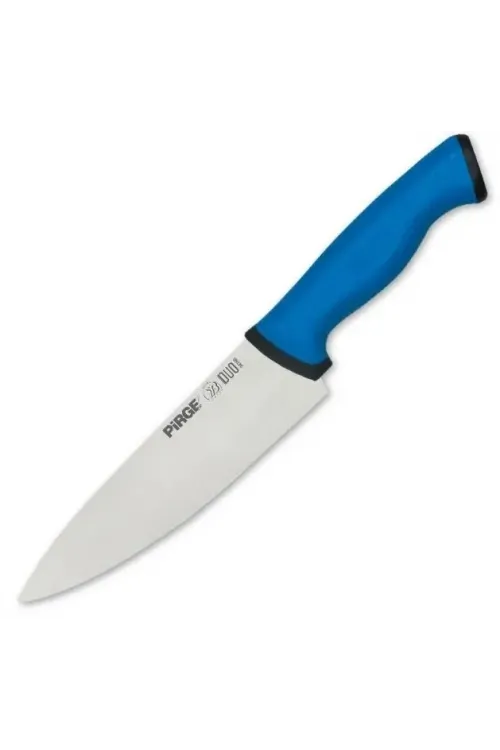 ieg™ Pirge 34159 Duo Şef Bıçağı 16 cm - Mavi Kaymaz Sap