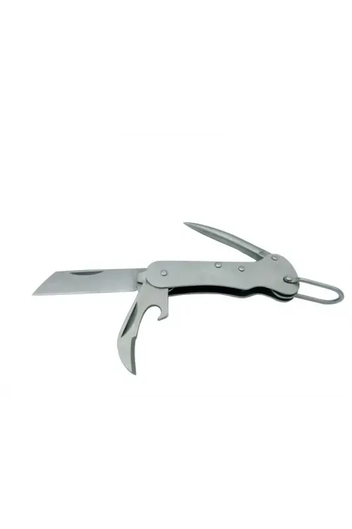 ieg™ PK 153 Gümüş Gemici Çakı 9,5 cm - Metal Sap, Manuel