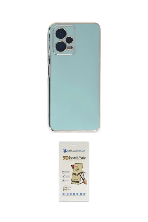 ieg™ Poco X5 5G Kılıf Yankı Serisi - Siyah Mat Seramik Nano Ekran Koruyucu