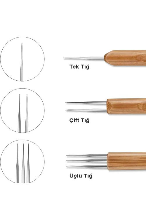 Rasta Tığı Çift Taraflı - 0.50mm