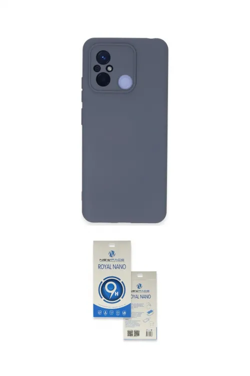 ieg™ Redmi 12C Kılıf Ahenk Serisi - Şeffaf Royal Nano Ekran Koruyucu