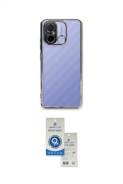 ieg™ Redmi 12C Kılıf Vadi Minimal - Şeffaf Royal Nano Ekran Koruyucu