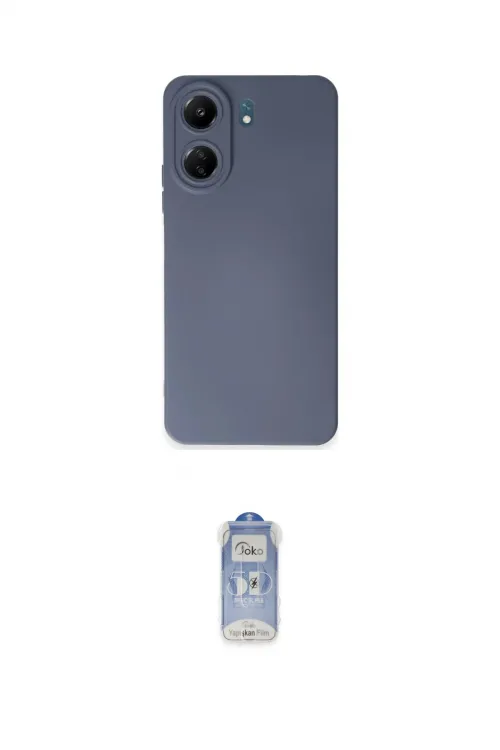 ieg™ Redmi 13C Kılıf Ahenk Serisi - Siyah Joko Magic 5D Cam