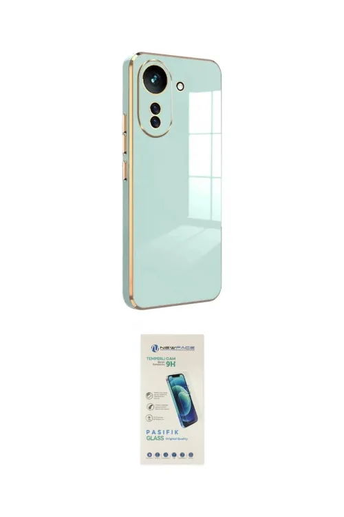 ieg™ Redmi 13C Kılıf Yankı Serisi - Şeffaf Pasifik Cam Ekran Koruyucu