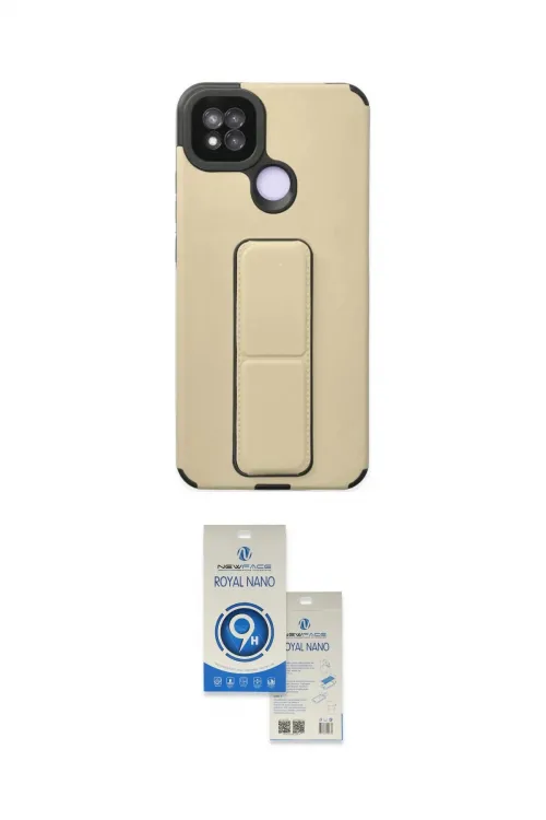 ieg™ Redmi 9C Kılıf Çekirdek Yansıma - Şeffaf Royal Nano Ekran Koruyucu