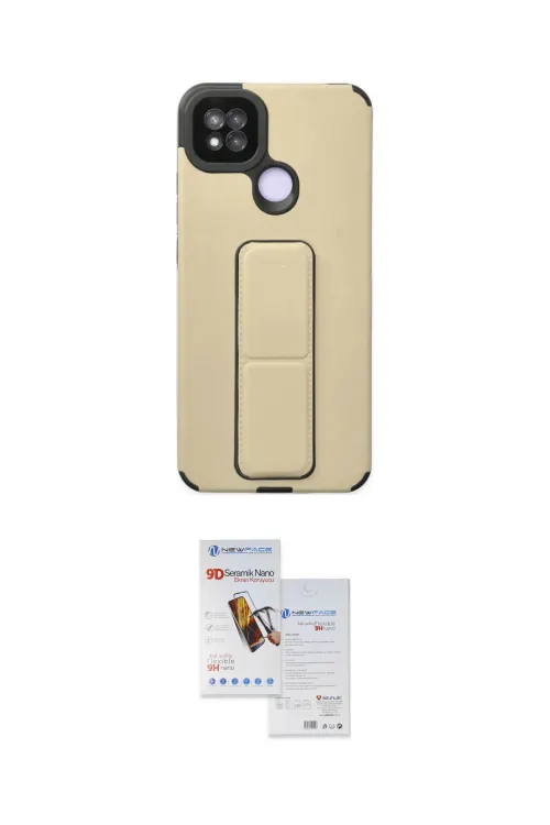 ieg™ Redmi 9C Kılıf Çekirdek Yansıma - Siyah Seramik Nano Ekran Koruyucu