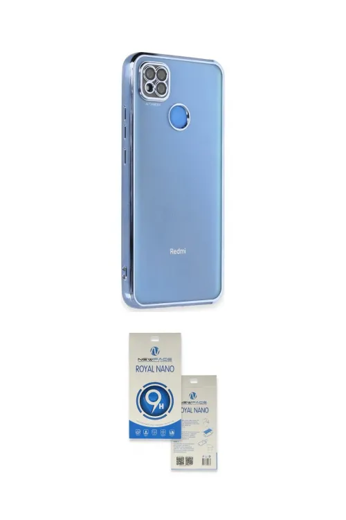 ieg™ Redmi 9C Kılıf Vadi Minimal - Şeffaf Royal Nano Ekran Koruyucu
